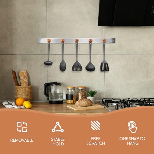 Image of Neosmuk Magnetic Hooks Steel Tube Design for Cruise,130lb+ Bronze,10 Pack | Cruise Ship Essentials,Heavy Duty Magnett Hooks for Cabins, Refrigerator, Grill, Hanging, and Travel Extra Strong Must-Haves