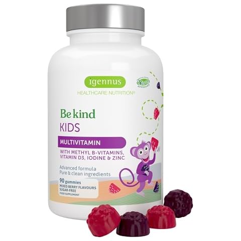 Igennus Methylated Kids Multivitamin Gummy Supplement Cover