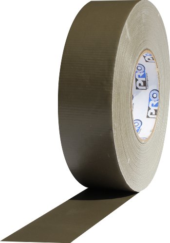 Image of ProTapes Pro Duct 132 PE-Coated Cloth Heavy Grade Duct Tape, 60 yds Length x 3 inch Width, Olive Drab (Pack of 1)