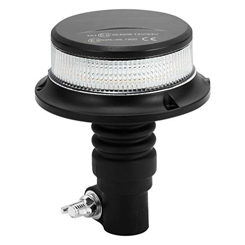 Hawkeye LED 12/24V Luz Estroboscópica de Advertencia Luz Intermitente de emergencia Giratoria para Máquinas Agrícolas Vehículo Comercial Autobús Escolar Camión Cover