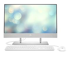 HP All-in-One PC 23,8 Zoll Full HD Display, AMD Ryzen 5 4500U, 8GB DDR4 RAM, 1TB HDD, 256GB SSD, AMD Radeon RX Vega 6 Grafik, Windows 10, Silber