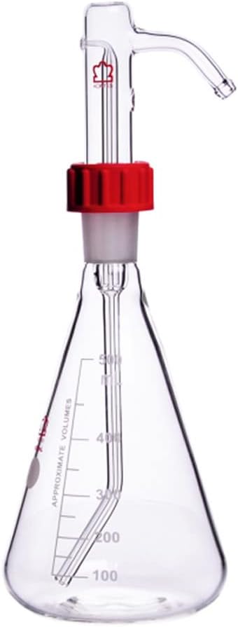 Kontes 422530-0050 Chromatography TLC Reagent Sprayer with Screw Thread Ground Joints, 19/22 Standard Taper Joint, 50mL Capacity