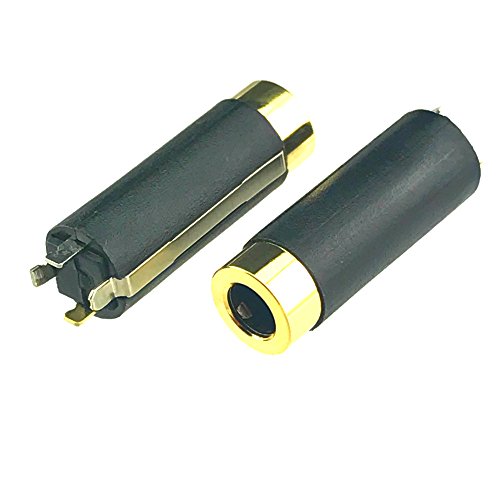 Conector Jack 3.5mm TRRS 4 polos hembra para reparación miniatura 5