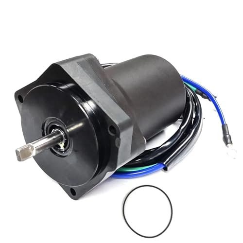 Motor de inclinación y trimado 6C5-43880 compatible con motores fueraborda Yamaha de 4 tiempos F40, 50-60 HP, F50TLR y F60T (6C5-43880-00 y 6C5-43880-01)