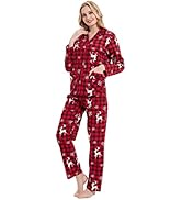 GLOBAL Herren Pyjama Set Flanell - Baumwolle Schlafanzug Mit Karierter Hose & Rundhals-Pullover