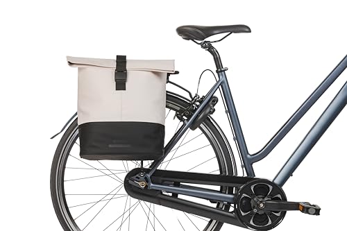 Sacoche double de vélo Basil Cove durable en matériau recyclé haut de gamme