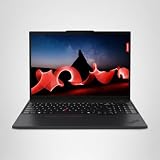 Lenovo Ordinateur portable ThinkPad / 16" 1920 x 1200 Touch / 16 cœurs Intel Ultra 7 155H Intel Arc Graphics / 32 Go DDR5 1 To NVMe SSD/clavier rétroéclairé Caméra infrarouge Thunderbolt 4 Wi-Fi 6E - 11