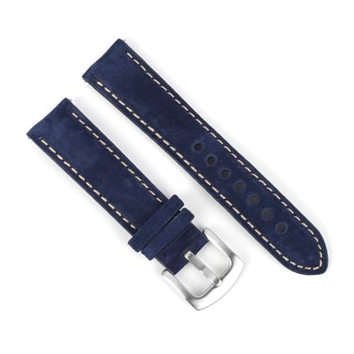 [ȓX] Be[WXG[hU[EHb`Xgbv 18mm 19mm 20mm 22mm nhChEHb`oh O[uE pxg ANZT[ Y(Dark blue,22mm)