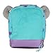 Disney Monsters Inc Sulley Lunch Bag – Plush Fuzzy 3D Horns Insulated Dual Compartment Lunch Box Tote