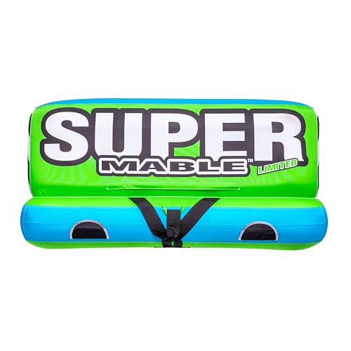 image for Airhead Super Mable Towable Tube, 1-3 Rider Towable Tube for Boating a