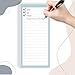 8 Pack Magnetic Notepads for Refrigerator, Assorted Colors Memo Pads with Lined Pages, 30 Sheets Each, Ideal for Grocery Lists, to-Do, & Shopping