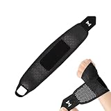 💪【Material transpirable】 La muñequera MUNZE está fabricada con un material de nailon duradero y transpirable, ideal para mantener tus muñecas frescas y cómodas durante entrenamientos intensos. Su diseño permite la circulación de aire para evitar la sudoración excesiva.