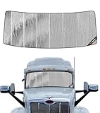Pigenius Windshield Sun Shade for Peterbilt 567 2014-2025, 579/579EV/584 2008-2025 - AstraGuard