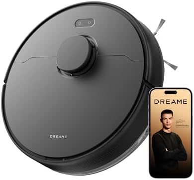 DREAME D9 Max Gen 2 Robô Aspirador de Pó e Passa Pano, 6000Pa, Pa...