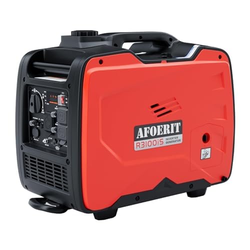 Generator Portable Inverter Power Equipment 3500 Watt Fuel RV Ready Quiet Handle Wheels