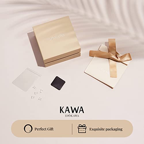 IDOKAWA Brincos de Pérola Cauda de Sereia para Meninas, S925 Agulha de Prata zircon Shell Brincos Pe