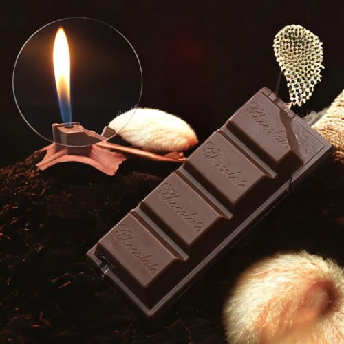 Encendedor Chocolate Butano Llama Suave Para Camping miniatura 3