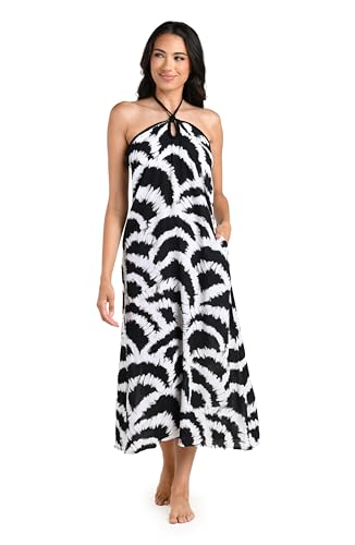 La Blanca Women's Maxi Dress Swimsuit Cover Up, Black, X-Small