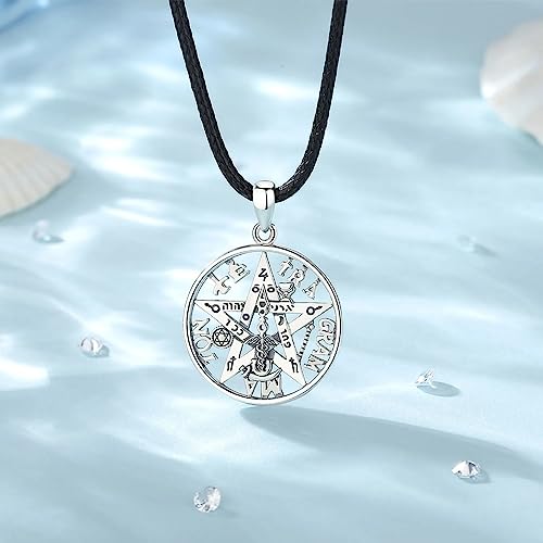 Collier Tétragramme Argent, le cadeau symbolique parfait pour un proche