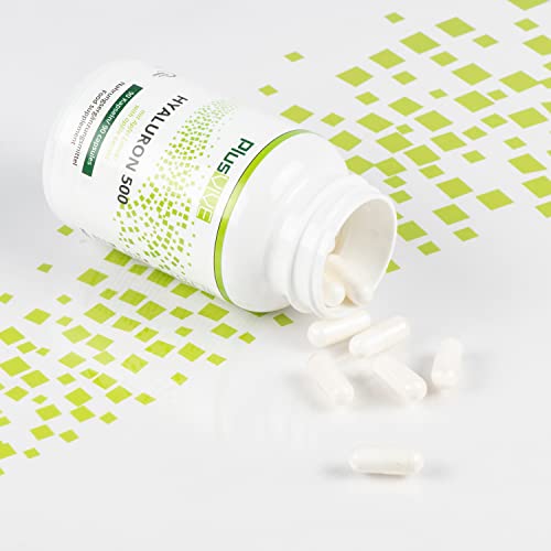 Hyaluronsäure-Kapseln Plusvive 90 Kapseln mit 500 mg Hyaluronsäure