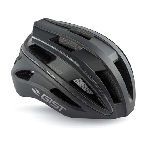 Casco Gist Luxo negro S-M ideal para tus rutas urbanas y salidas de fin de semana