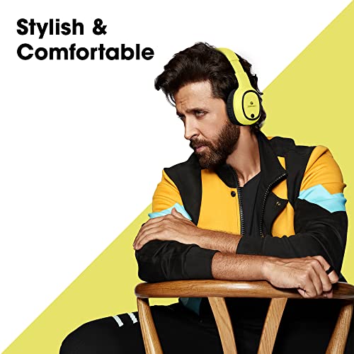 ZEBRONICS-Zeb-Thunder-Bluetooth-Wireless-On-Ear-Headphone-FM-mSD-9-hrs-Playback-with-Mic-Neon-Yellow