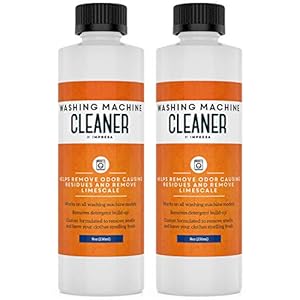 2 Pack Washing Machine Cleaner for All Washers (Top Load, Front Load, HE and Non-HE) Compatible with Maytag, Whirlpool…