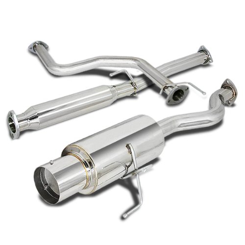 DNA MOTORING CBE-AI942RS Stainless Steel Cat Back Exhaust