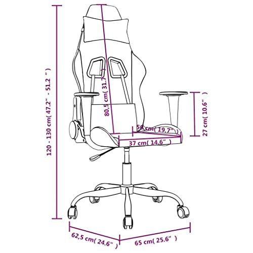 Sedia da Gaming Nero e Verde Chiaro in Tessuto - Sedia gaming - Immagine 2