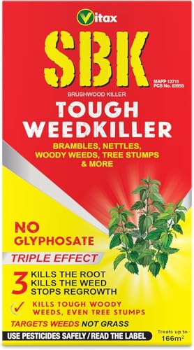 SBK Brushwood Killer 500ml (Pack of 1) – Tough Weedkiller & Stump Killer | Extra Strong, Pet-Friendly Weed Killer UK for Brambles, Nettles & Garden Use | Strong Weed Control