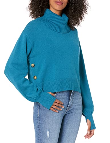 Amazon.com: The Drop Women's @lucyswhims Side Button Cropped