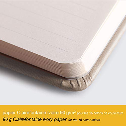 Rhodia Rhodiarama Webnotebook - Lined 96 Sheets - 3 1/2 X 5 1/2 - Yellow Cover #TOP5