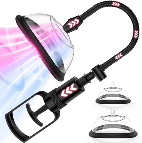 Pussy Pump Sexual Enhancers Sex Toys for Women Manual Vagina Pump Clit Pump for Intense Stimulation Adult Toys Clitoral Stimulator to Increases Sensation and Enhances Sexual Pleasure Tools for Women