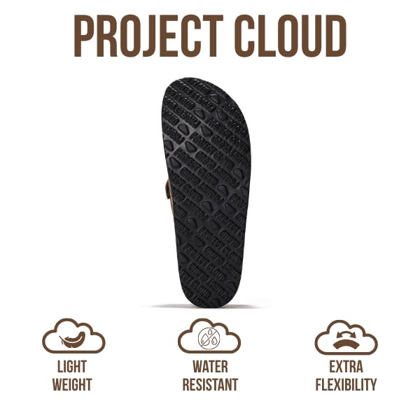 Project Cloud Genuine Leather Moccasin-Style Clogs for Women - Memory Foam and Water Resistant Mules Slip-on - Non-Slip and Durable Clogs Casual Shoes for Women Footwear (Carline)4