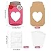 Giiffu 50 Pack Valentines Cards for Kids, Mason Jar Happy Valentines Day Cards, Funny Valentine Gifts for Classroom, Kids Valentines Day Cards for School Exchange Party Favors(Candy Not Included)