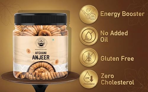 Image of Premium Dry Figs (Anjeer) 500g | Soft & Fresh, High Fiber Dry Fruits | Natural Sweetness | Best Value Pack | Hygienically Packed by Nudrytion Delight