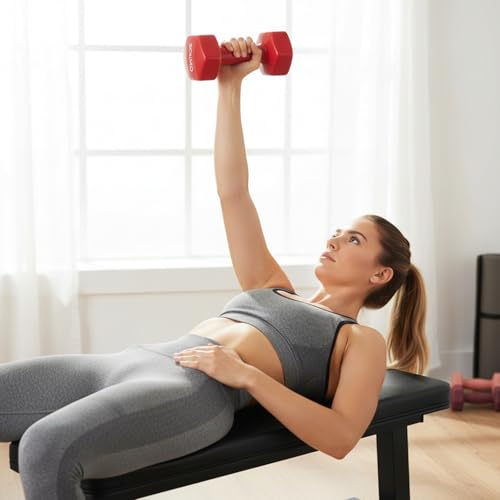 Image of Amazon Brand - Solimo Vinyl Dumbbell