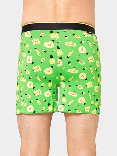 Image of Bummer Micro Modal Boxer Shorts for Men - Ultra Soft & Breathable, 3 Times Softer Than Cotton, Anti-Bacterial, Stretchable for Ultimate Comfort & Style, Pack of 1 (A Shark Tank Product)