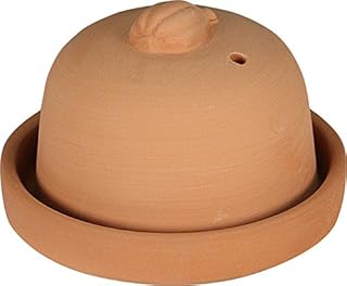 Eurita by Reston Lloyd Terra Cotta Garlic Roaster, Natural