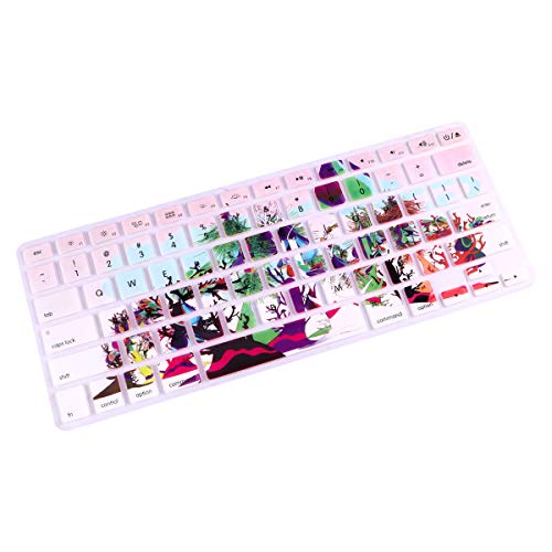 Mobestech Pele protetora de silicone protetora de teclado compatível para Air 13.3