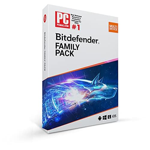 Bitdefender Family Pack 2021 - Total Security for 15 Geräte | 3 Jahre Abonnement | PC/Mac | Aktivierungscode per Post