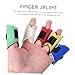 Yardwe 10pcs Finger Splint Strong Metal Plates for Broken Finger Support Trigger Brace Hand Therapy Kit Boys and Girls Splint Straighteners