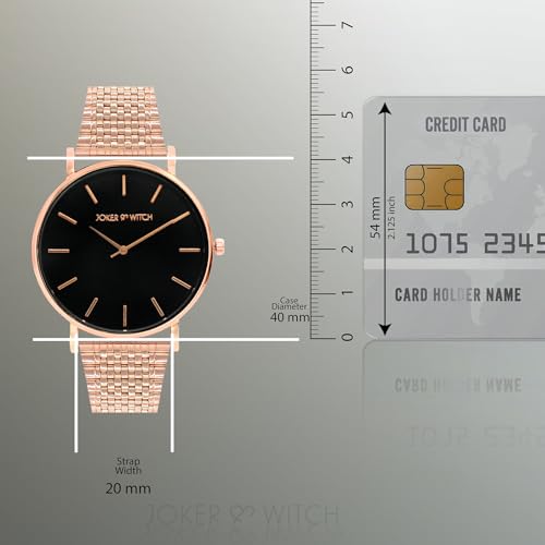 Image of Joker & Witch Mystic Rosegold Watch Bracelet Gift Set for Women