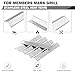 GR2210601-MM-00 Replacement Parts for Members Mark 5 Burner Grills Parts 614714 Grill Burners Rankam Grill Replacement Parts GR2210601MM00 Flame Tamer Heat Plates Sam’s Club Grill Parts 09431 16261
