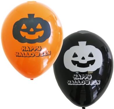 Amazon ハロウィンバルーン チャーミィパック 28cmハッピーハロウィン オレンジ ブラック 1パック4ヶ入 5 お楽しみグッズ 紙風船 付きセット 風船 バルーン おもちゃ Amazon ハロウィンバルーン チャーミィパック 28cmハッピーハロウィン オレンジ ブラック 1パック4ヶ入 5 お楽しみグッズ 紙風船 付きセット 風船 バルーン おもちゃ