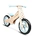 Produktbild Beeloom - BUBBLE BIKE, Holzfahrrad ohne Pedale, Kinderkraft Balance- und Lernfahrrad, unisex blaues Design, verstellbarer Sitz, für Kinder ab 2 Jahren
