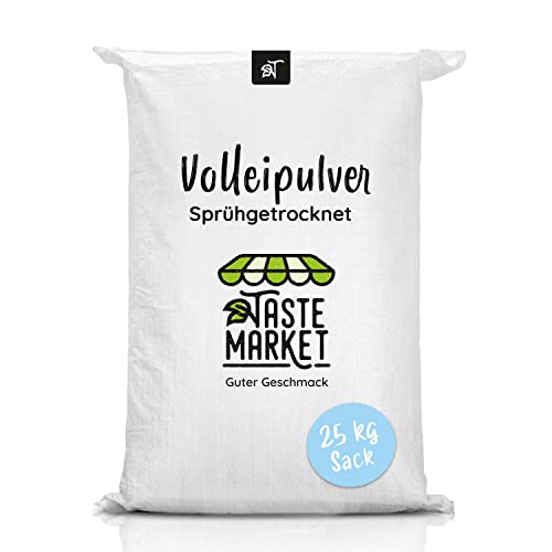 Volleipulver 25 kg | Rührei Kochen Backen | Ei Ersatz | Sprühgetrocknet | Vollei | TASTE MARKET |