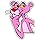 Pink Panther Vynil Car Sticker Decal Select Size Automotive