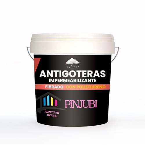 PINJUBI ANTIGOTERAS impermeabilización reforzada con fibras y pol...