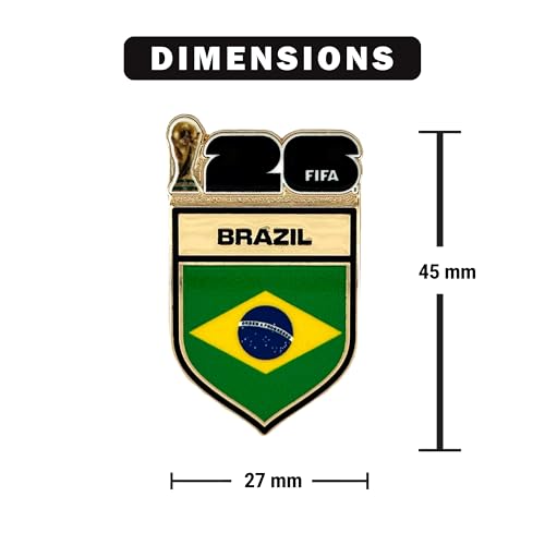 Image of FIFA World Cup Tournament Logo Magnet - Officially Licensed FIFA World Cup Magnet - Vibrant Host City Design - Durable Strong Hold - Perfect for Fridges, Lockers & Collectors